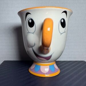 Disney Chip Mug with Orange and White Accents